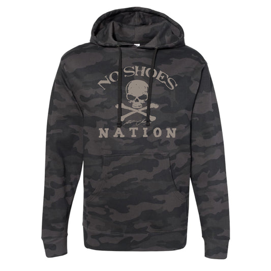 NSN Hooded Sweatshirt - Black Camo