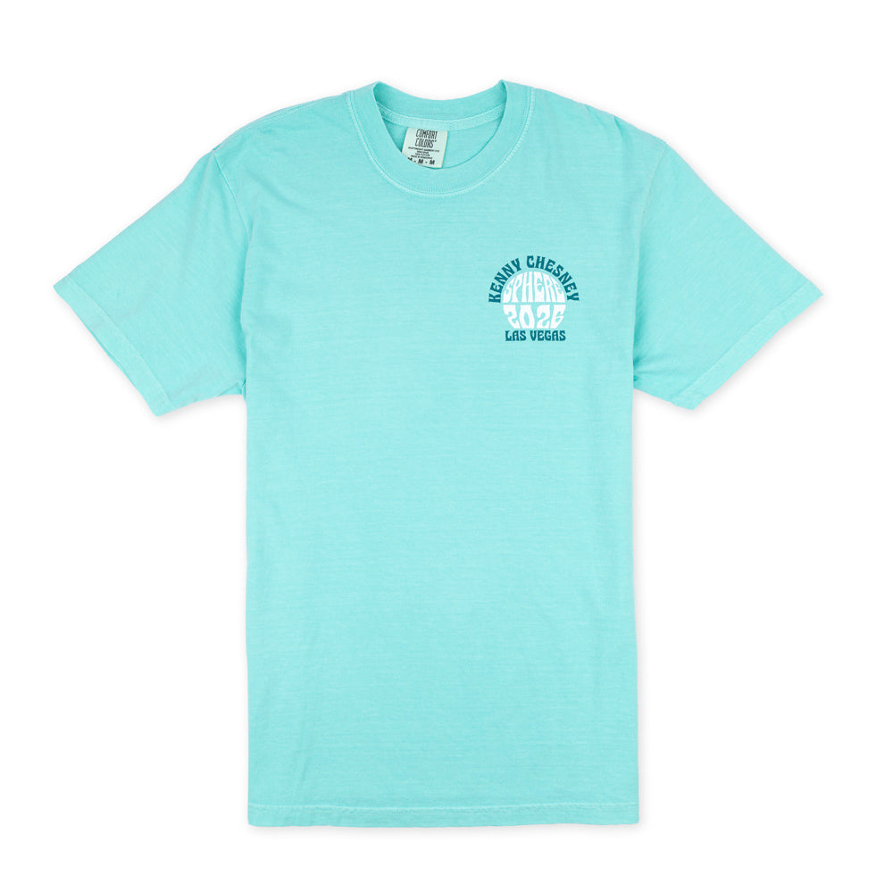 Sphere & Crossbones Tee - Chalky Mint