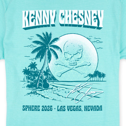 Sphere & Crossbones Tee - Chalky Mint