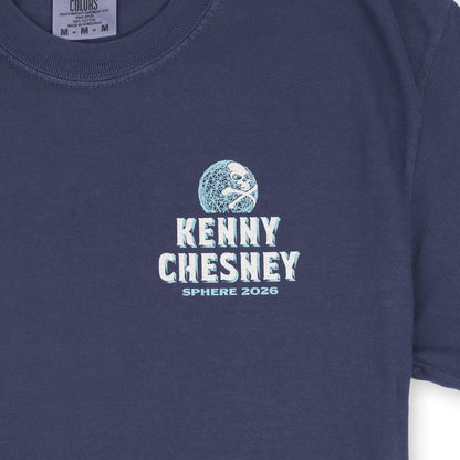 Sphere Profile Guitar Riff Tee - Navy