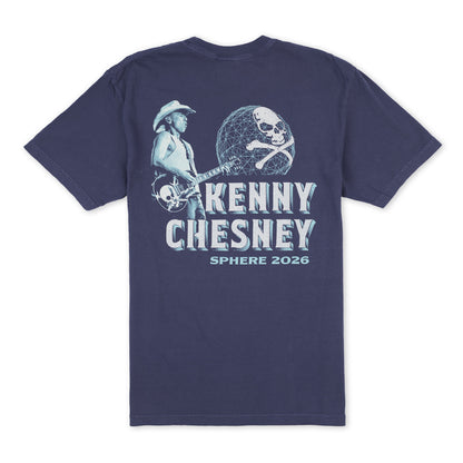 Sphere Profile Guitar Riff Tee - Navy