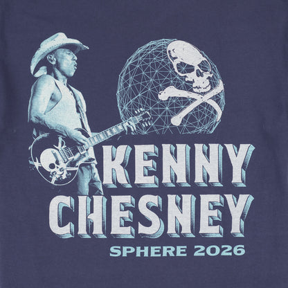 Sphere Profile Guitar Riff Tee - Navy