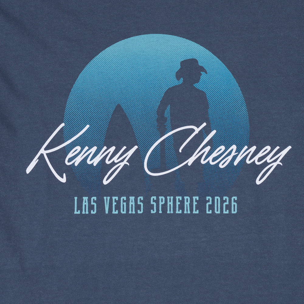 Sphere Silhouette Tee - Denim Blue
