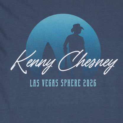 Sphere Silhouette Tee - Denim Blue