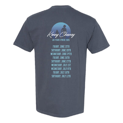 Sphere Silhouette Tee - Denim Blue