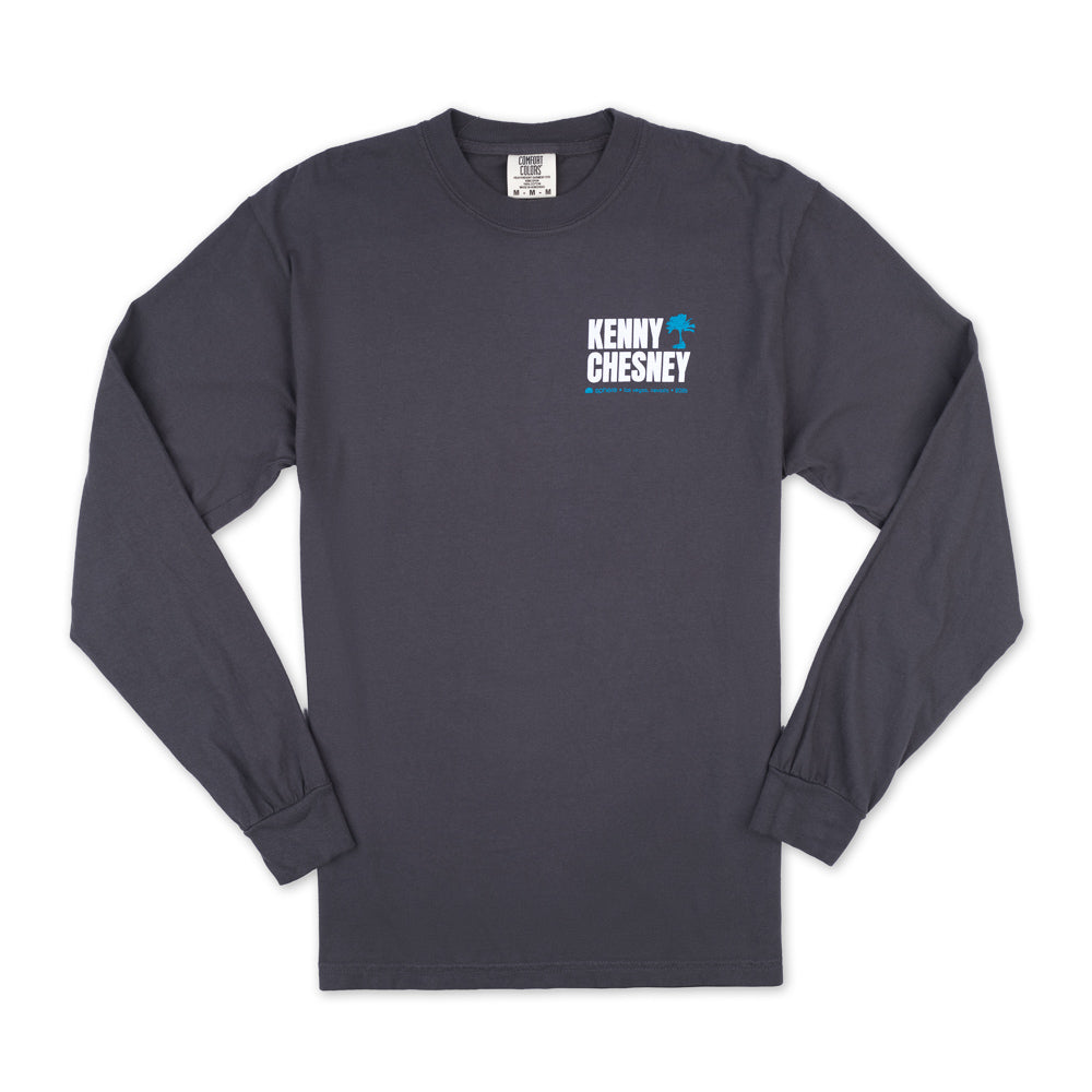 Sphere Drone Shot Tee - Long Sleeve - Graphite