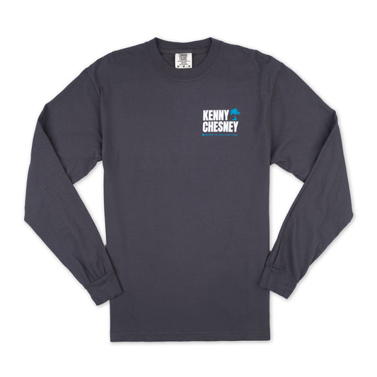 Sphere Drone Shot Tee - Long Sleeve - Graphite