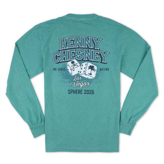 Sphere Dice Tee - Long Sleeve - Seafoam