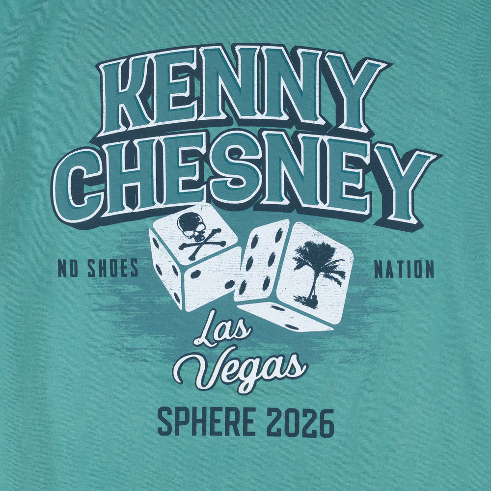 Sphere Dice Tee - Long Sleeve - Seafoam