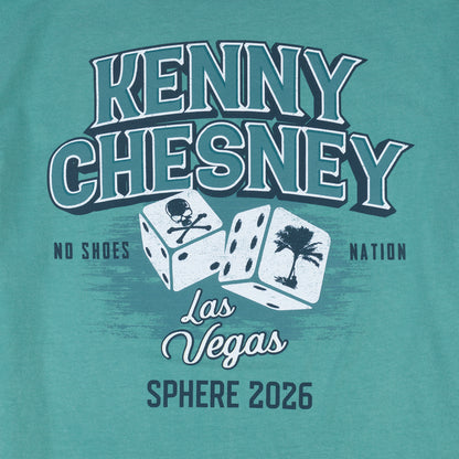 Sphere Dice Tee - Long Sleeve - Seafoam