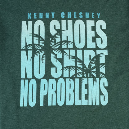 No Shoes No Shirt Tee - Forest Green