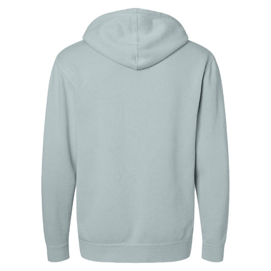 Christmas NSN Skull Santa Hooded Sweatshirt - Pigment Sage