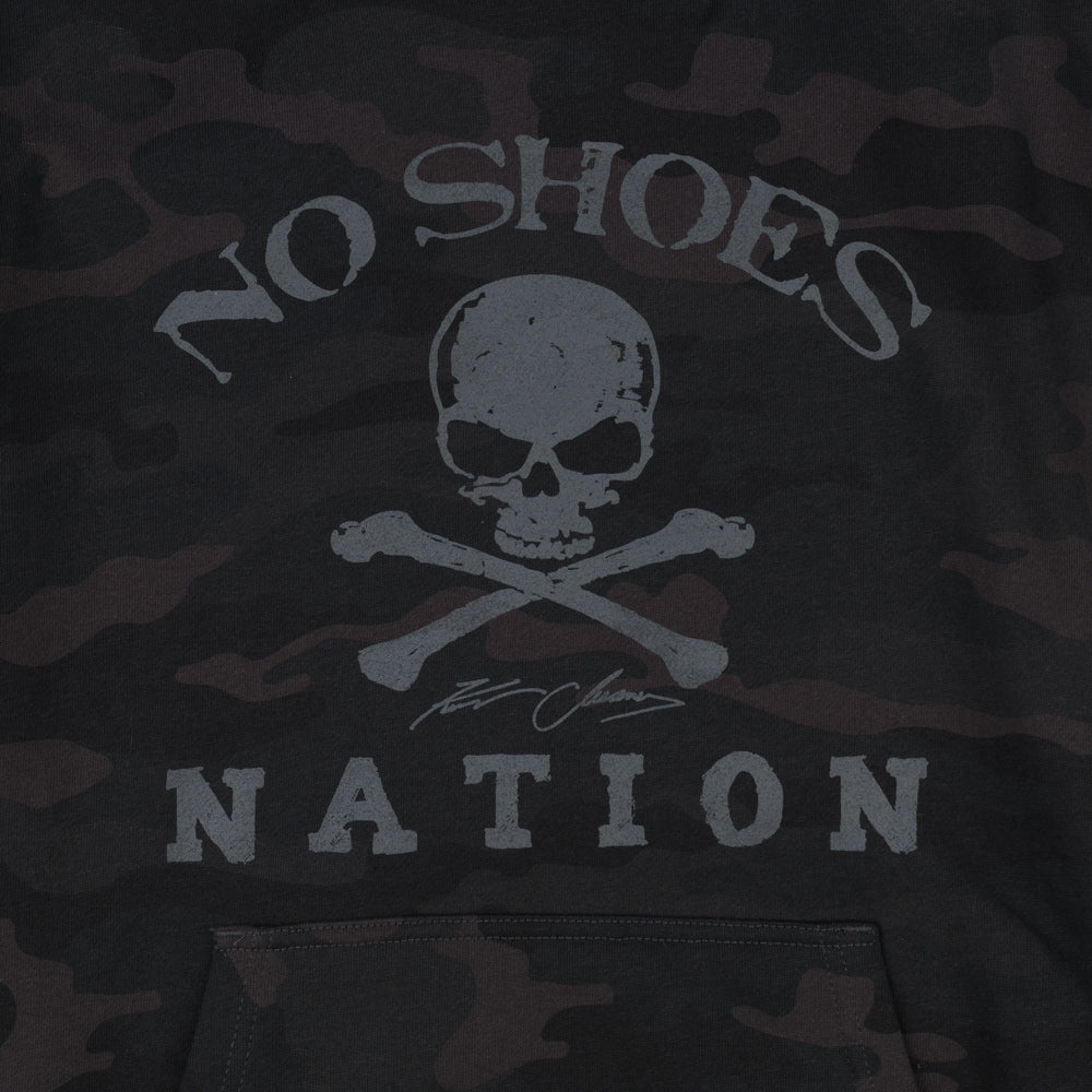 NSN Hooded Sweatshirt - Black Camo