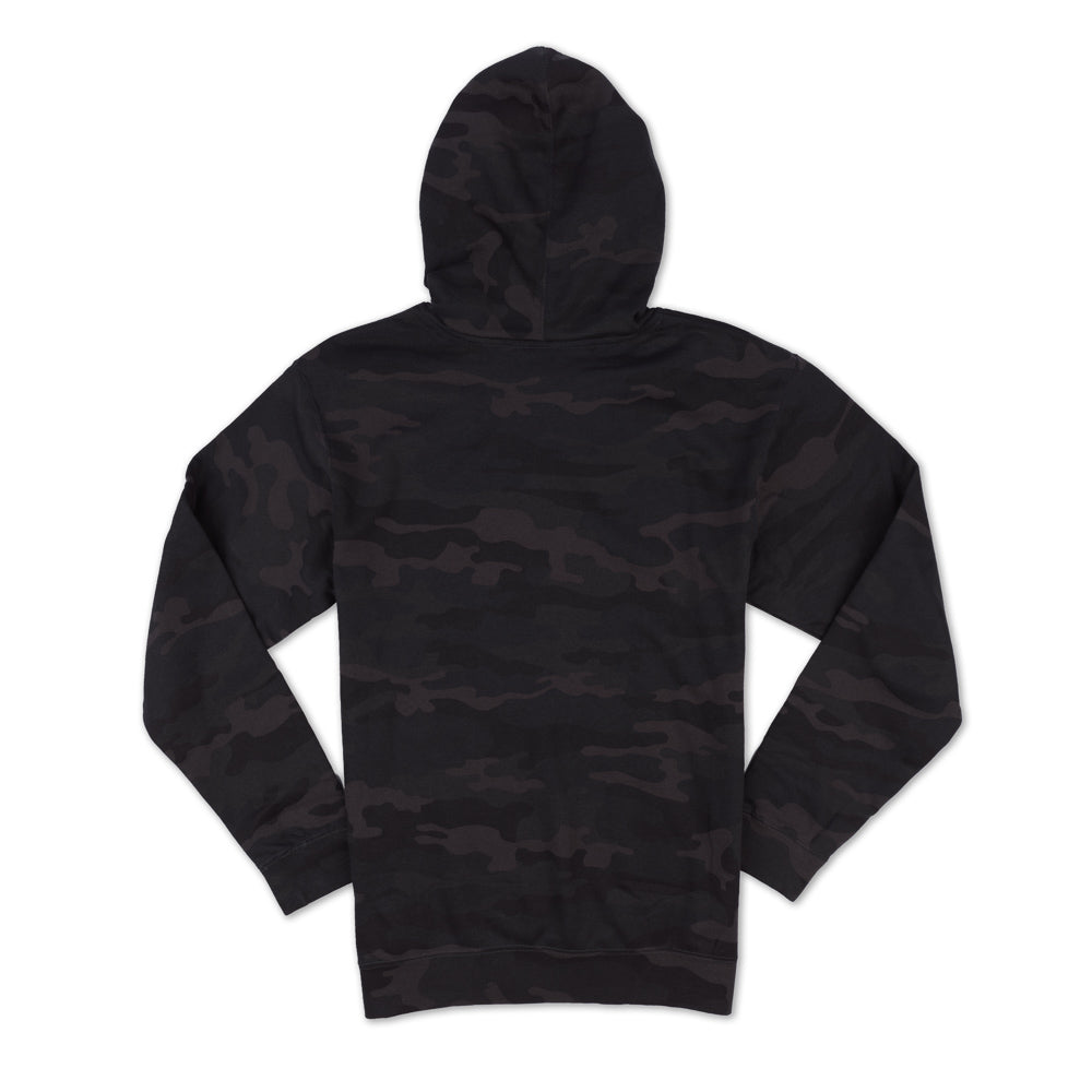 NSN Hooded Sweatshirt - Black Camo