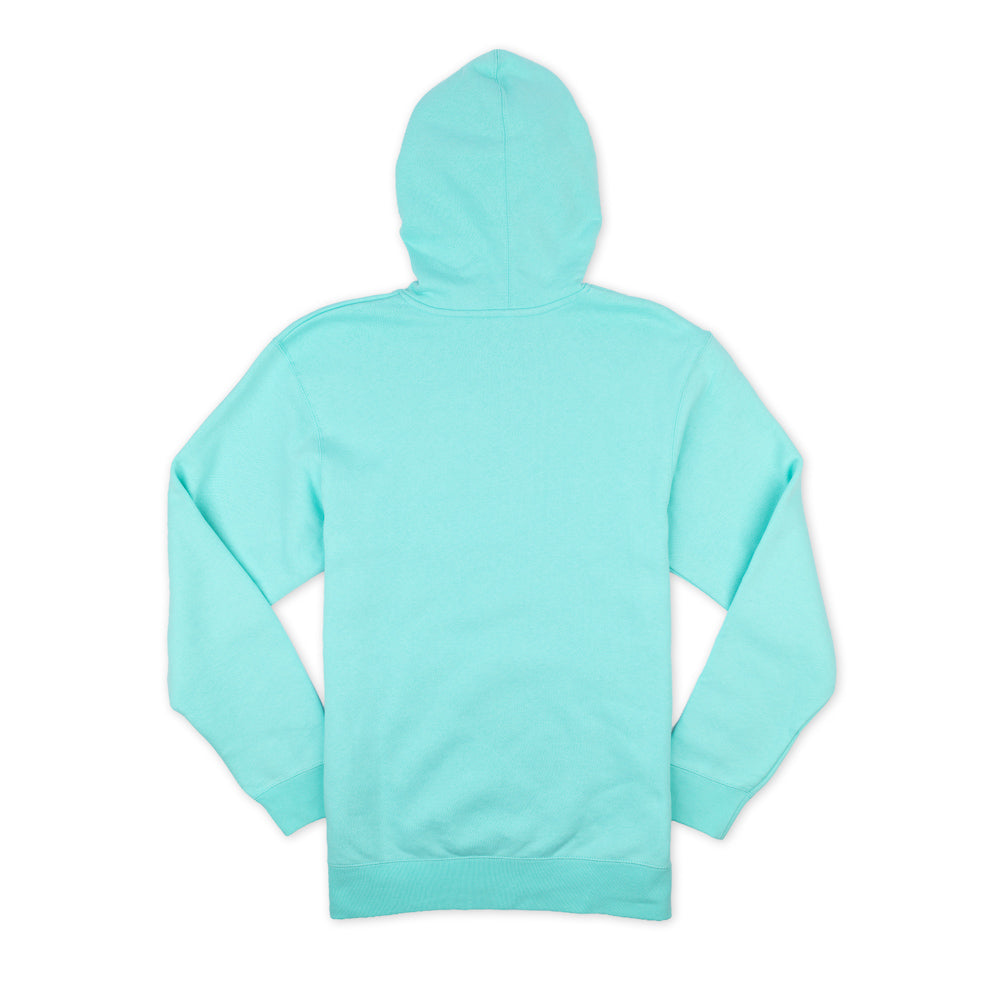 Sphere Palm Tree Hooded Sweatshirt - Mint
