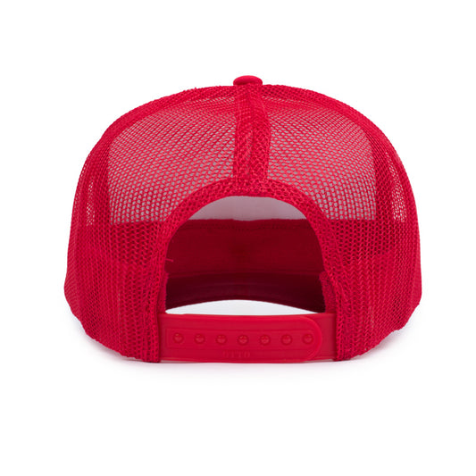 Da Ruba Girl Foam Trucker Cap - Red / White / Red