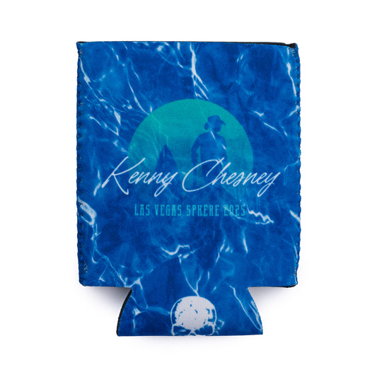 Silhouette Can Koozies - Ocean Blue