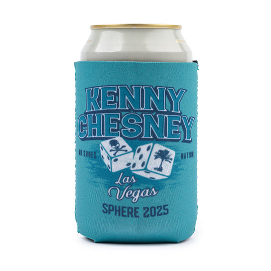 Dice Logo Can Koozies - Mint