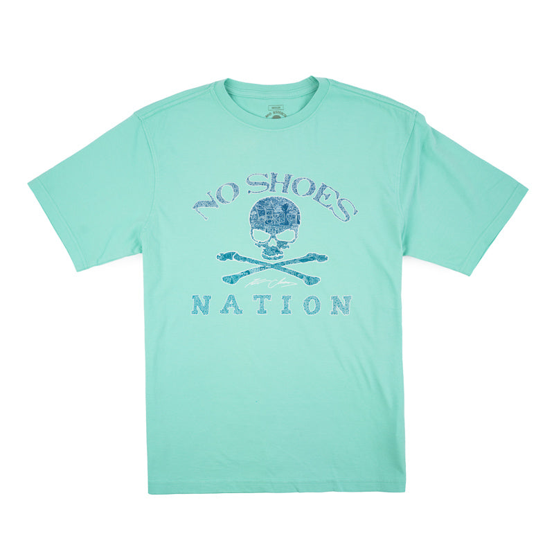 No Shoes Nation Tee - Island Reef
