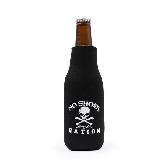 No Shoes Nation Bottle Coolie - Black