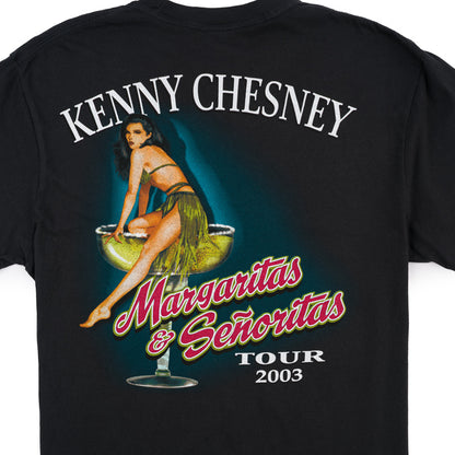 Margaritas & Senioritas Tour Tee - Black