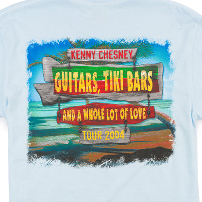 Guitars & Tiki Bars Tour Tee - Chambray
