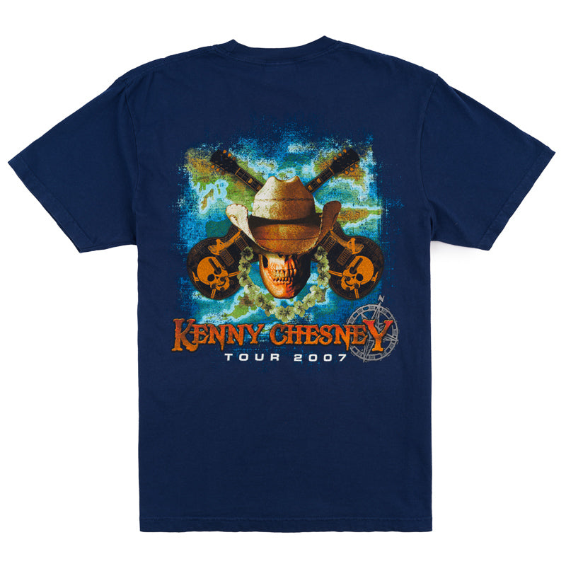 Flip Flop Summer (Pirate) Tour Tee - Navy