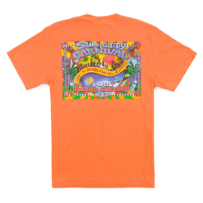 Sun City Carnival Tour Tee - Burnt Orange