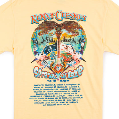Spread the Love Tour Tee - Butter Yellow