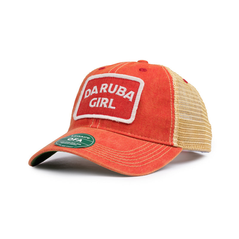 Da Ruba Girl Cap - Red / Khaki