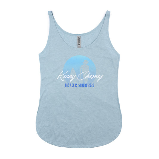 Women's Half Dome Silhouette Festival Tank - Stonewash Denim Blue